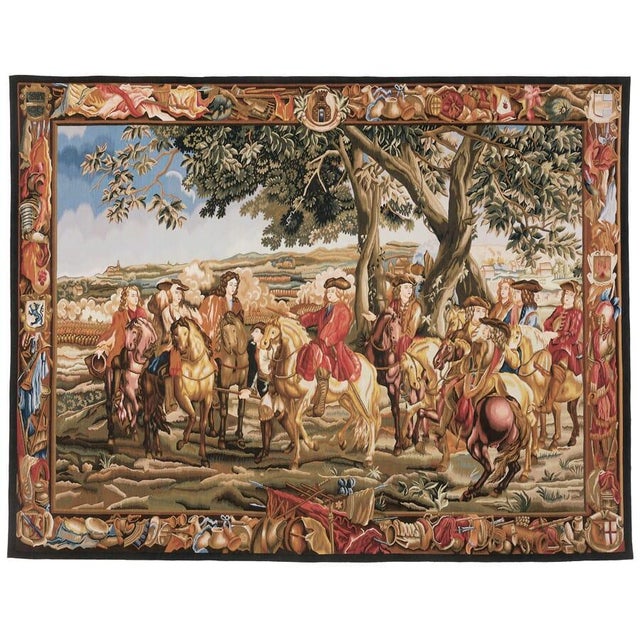Originally woven in Brussels circa 1720, to commemorate the Battle of Blenheim in 1704, when the British won a decisive...