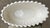 Late 20th-Century Crenellated Base Italian-Style Terraglia Bianca / Creamware Scalloped Rim Oval Cachepot For Sale - Image 14 of 15