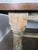 Rustic Painted Dining Table W/ Herringbone Pattern Top For Sale - Image 10 of 16
