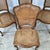 Set of Four Vintage French Provincial Cane Back Dining Chairs — Louis XV Style For Sale In Philadelphia - Image 6 of 12