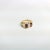 Contemporary Garnet, Opal, Peridot, Cubic Zirconia Ring with Rope Design, Size 3 For Sale - Image 3 of 5