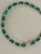 9 Ct Natural Brazilian Emerald and Diamond Tennis Bracelet 14 Karat Yellow Gold For Sale In New York - Image 6 of 18