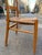 Vintage Turned Wood Chairs with Straw Seats by Yngve Ekström, 1950s, Set of 6 For Sale - Image 9 of 15