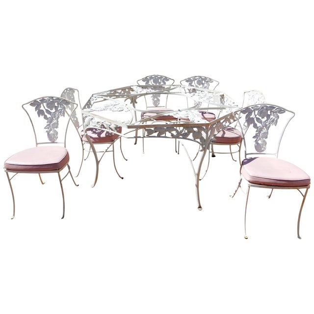 Molla Cast Aluminum 7Piece Dining Set Chairish