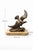 Art Deco French Stylized Bird Sculpture with Giallo di Siena Marble Vide-Poche, 20th Century For Sale - Image 3 of 8