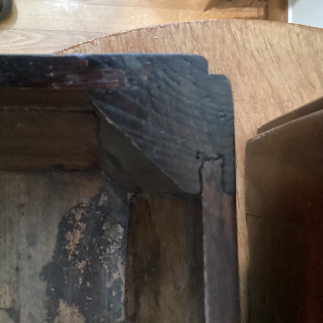 Early 20th Century Antique Chinese Handmade Wood Lunch/Storage Box For Sale - Image 9 of 12