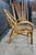 Pair Mid Century Modern Rattan Bamboo Armchairs Boho Sunburst Fan Back Chairs For Sale - Image 18 of 18