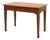 Art Deco Carved Oak Table with Copper Details, Belgium, 1920s For Sale