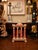 Wood Grand Tour Architectural Capriccio Executed in the Italian Neoclassical Manner With Double Imperial Cameo For Sale - Image 7 of 10