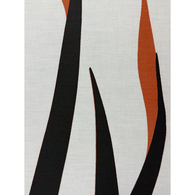1970s Victor Langer Graphilia Printed Canvas Panel, Circa 1973 For Sale - Image 5 of 12