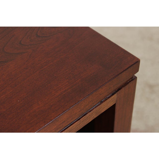 Pair of Stickley Metropolitan Cherry 1 Drawer Nightstands For Sale - Image 10 of 15