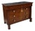 Early 20th Century John Stuart French Empire-Style Walnut Commode With a Black Marble Top. For Sale
