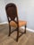Antique Oak and Leather Dining Chairs, Set of 8 For Sale - Image 3 of 10