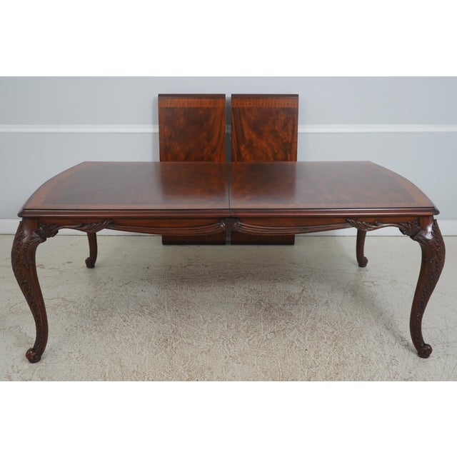 Age: Approx: 15 Years Old Details: Mahogany Fine Carved Details High Quality Construction Large Impressive Table Nice...