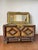 Folk Art Antique Tramp Art Jewelry Box 1898, Hand Carved Wooden Chest With Mirror, Folk Art Keepsake Box, Victorian Trinket Box, Lion Pull For Sale - Image 3 of 14