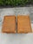 Brown Rattan End Tables With Magazine Racks - A Pair For Sale - Image 8 of 11