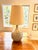 Mid-Century Modern Mid 20th Century David Cressey Attributed Bubble Body Sunburst Stoneware Table Lamp For Sale - Image 3 of 12