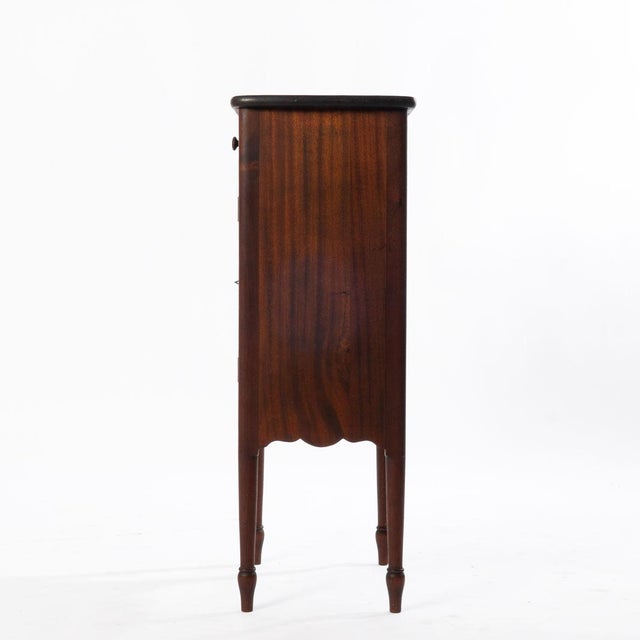 Mid 20th Century Mahogany Humidor-Smoking Stand For Sale - Image 4 of 7