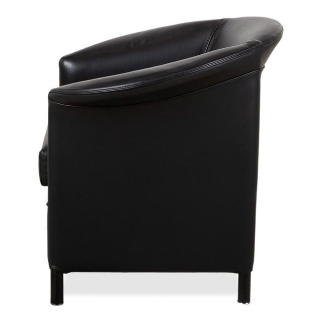 Aura Leather Chair by Paolo Piva for Wittmann For Sale - Image 11 of 13