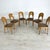 Dimensions: H 35” x W 19.3” x D 18.5” x SH 18” Set of 6 Vintage Danish teak dining chairs, designed by Niels Koefoed for...