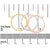 14K Tri-Toned Gold 1/3 Cttw Diamond Triple Hoop Earrings (I-J Color, I2-I3 Clarity) - 22 MM For Sale In New York - Image 6 of 6