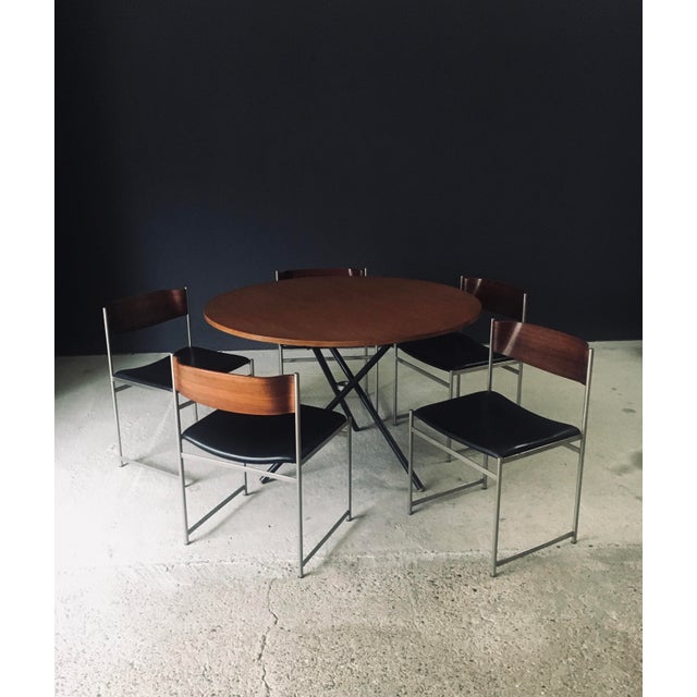 Mid-Century Modern SM08 Dining Chair Set by Cees Braakman for Ums Pastoe, Netherlands, 1960s, Set of 5 For Sale - Image 9 of 18