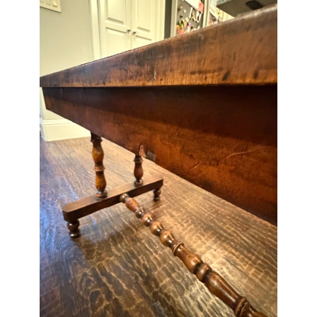 19th Century Victorian Tumbling Block Parquetry Low Occasional Table For Sale - Image 12 of 16