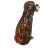 Late 20th Century Mid-Century Modern Murano Style Art Glass Dog Figurine For Sale - Image 5 of 11