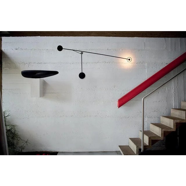 Black Aaro Wall Lamp by Simon Schmitz For Sale - Image 8 of 11