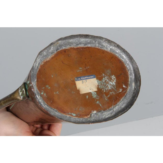 Copper and Brass Watering Can in the style of Carl Auböck, 1950s For Sale - Image 6 of 7