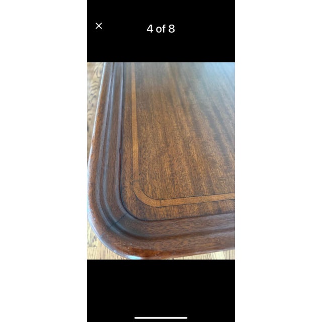 Charak Furniture Company Antique Side Table Handmade by Charak Furniture in 1930 For Sale - Image 4 of 10