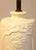 1980s 1980s Blanc De Chine Table Lamp Base White Porcelain Chinoiserie Chrysanthemum Relief Patinated Brass Base Grandmillenial Cottage Accent Decor For Sale - Image 5 of 13