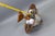 Art Deco French Copper and Frosted Glass Three-Light Ceiling Light, 1930s For Sale - Image 15 of 18