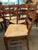 Brown Set of English Ladder Back Chairs, 2 Arm and 4 Side Chairs For Sale - Image 8 of 9