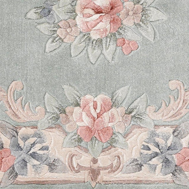 Leshan Rug in Wool For Sale - Image 5 of 11