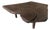Andrianna Shamaris Single Charred Suar Wood Coffee Table For Sale