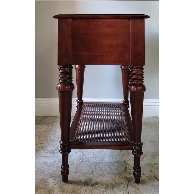 Wood British Classics Cayman Nightstand by Ethan Allen For Sale - Image 7 of 17