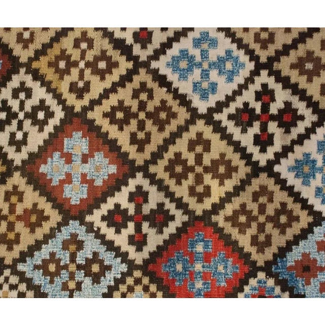 Tribal Early 20th Century Saveh Kilim Runner For Sale - Image 3 of 5
