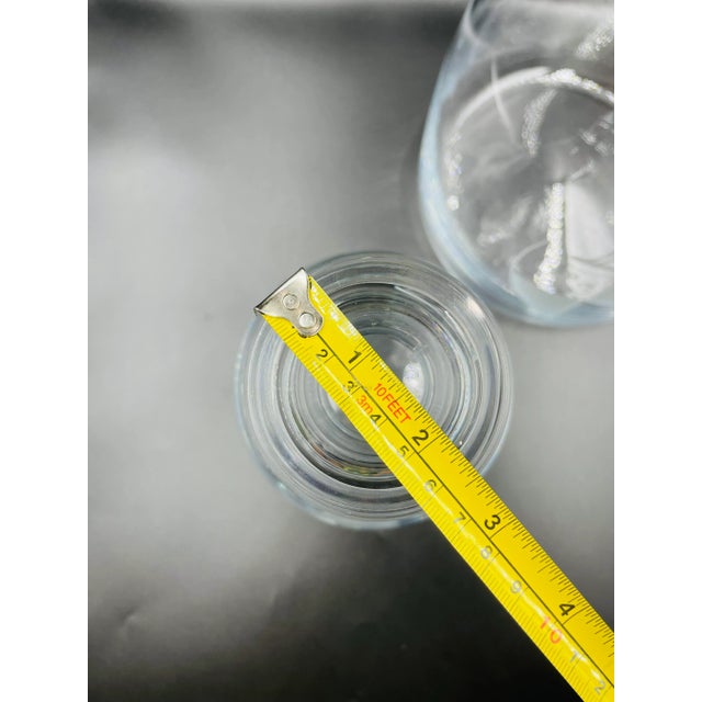 Glass Late 20th Century Williamsburg Coat of Arms Large-Scale Decanter Set For Sale - Image 7 of 12