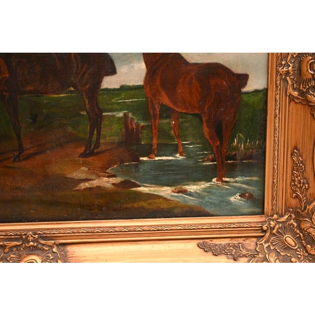 Animal Composition, 1790, Oil Painting on Canvas, Framed For Sale - Image 8 of 10
