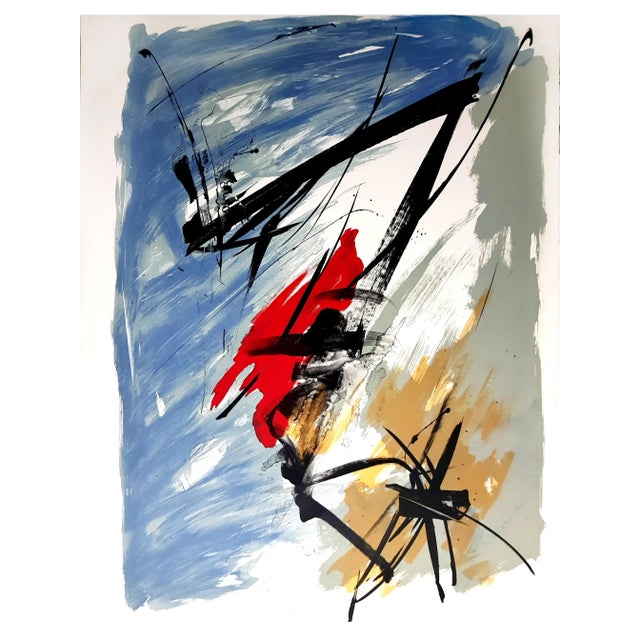 Jean Miotte - Rare Original Aquatint Engraving Title: Abstract Composition Dimensions: 76 x 56 cm Jean Miotte, 1926 - 2016...