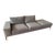 Della Robbia Nolan Sofa With Chaise Bumper For Sale