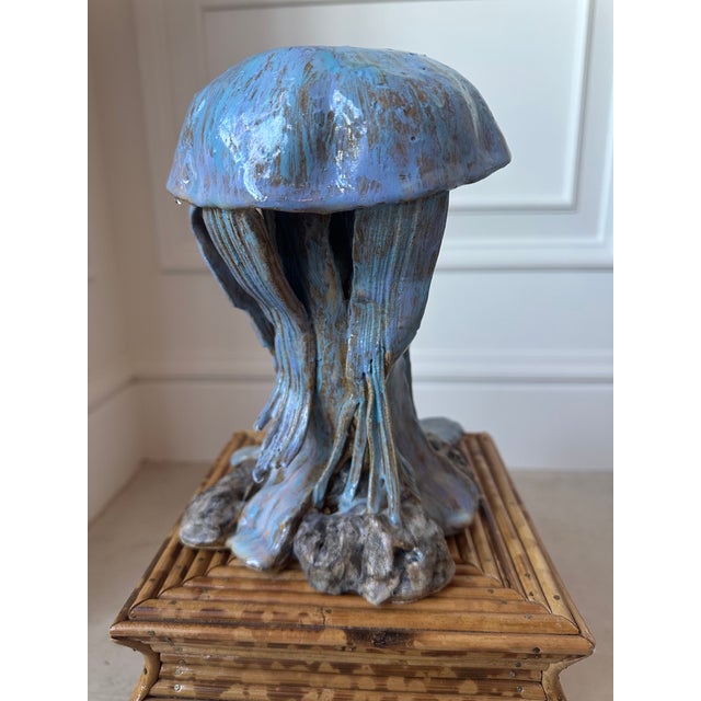 Ceramic Vintage Signed 1970’s Ceramic Brutalist Sculpture For Sale - Image 7 of 17