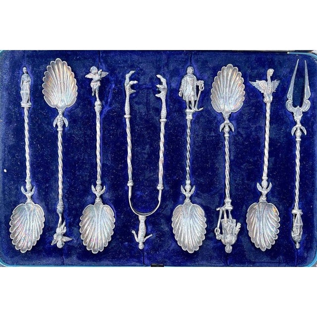 Silver Tea or Coffee Service, Set of 8 For Sale - Image 12 of 12