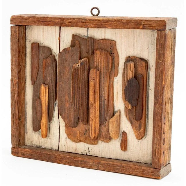 Hubert Long Driftwood Sculpture, 1963 For Sale - Image 4 of 6