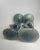 Sky Blue A Pair of Boho Chic Soapstone Candlesticks For Sale - Image 8 of 12