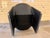 This iconic Alky chair was designed in 1970 by Giancarlo Piretti for Anonima Castelli and is upholstered in black skai....
