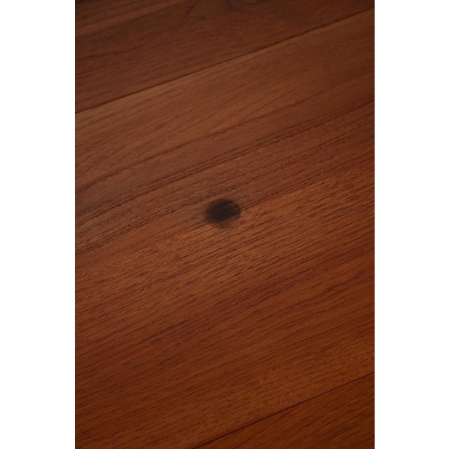 Brown Drop Leaf Dining Table by Peter Hvidt for France & Son, 1960s For Sale - Image 8 of 9