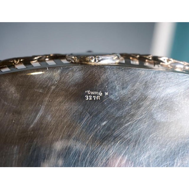 Art Nouveau Silver Baskets with Cut Glass Inserts, Germany, 1910, Set of 2 For Sale - Image 6 of 7