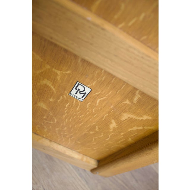 Wood Vintage Oak Wardrobe from D M Letchworth, 1955 For Sale - Image 7 of 9